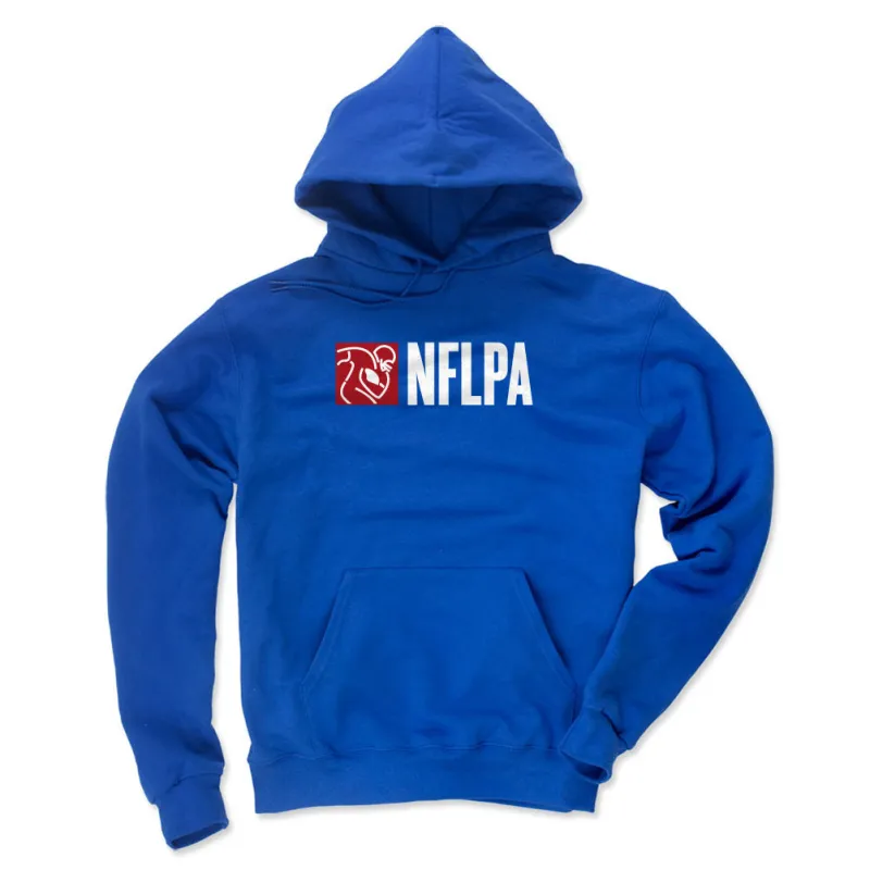 NFLPA Horizontal Logo Red White WHT sold by 500 Level