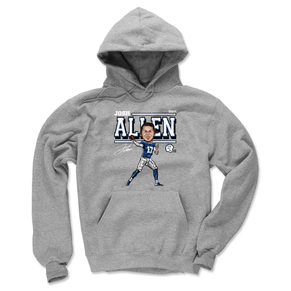 Josh Allen Cartoon WHT sold by 500 Level product image thumbnail 2