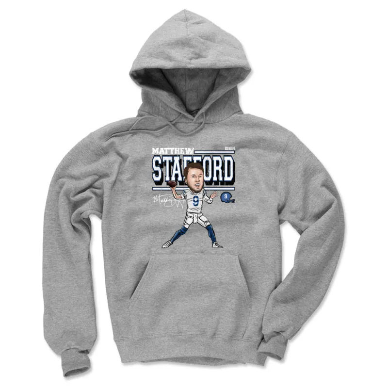Matthew Stafford Cartoon WHT sold by 500 Level