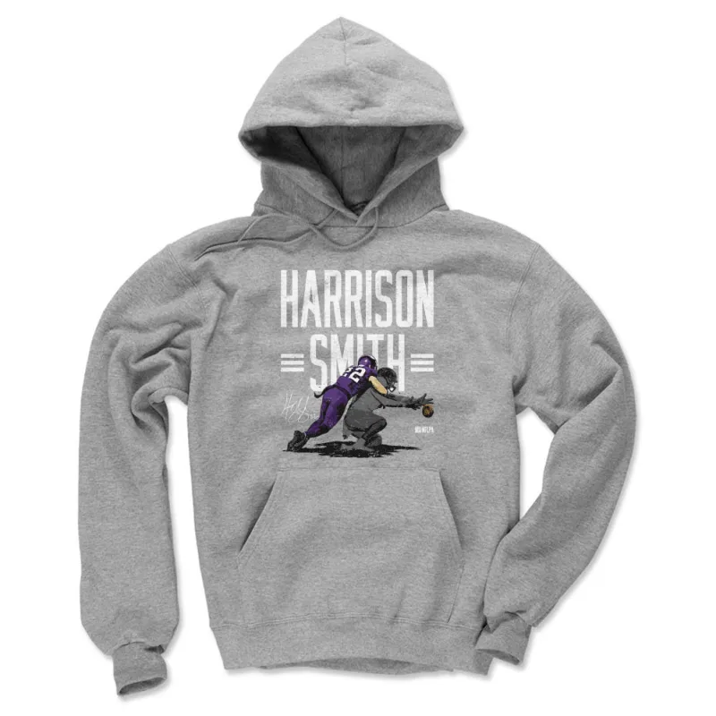 Harrison Smith Minnesota Tackle WHT sold by 500 Level