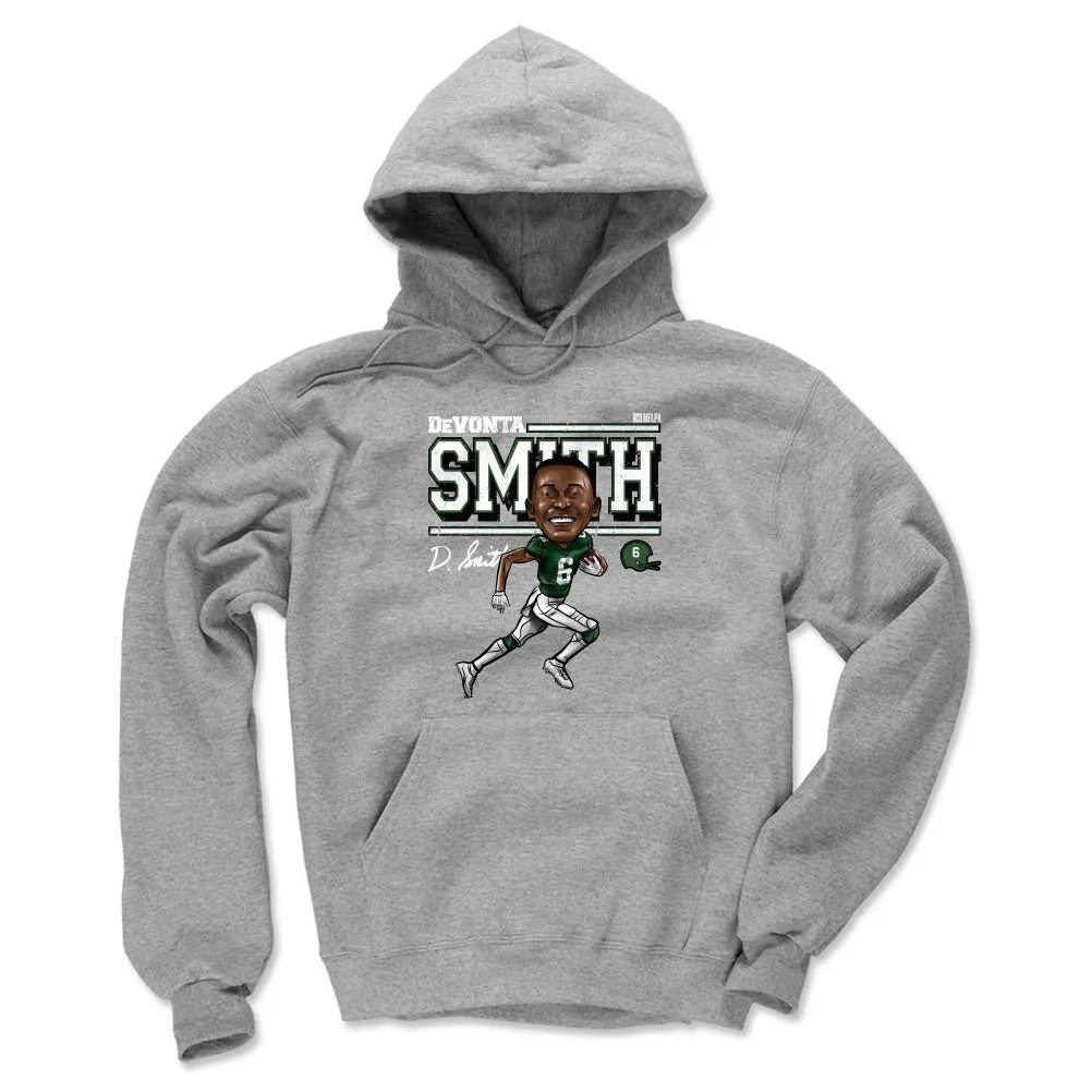 DeVonta Smith Cartoon WHT sold by 500 Level