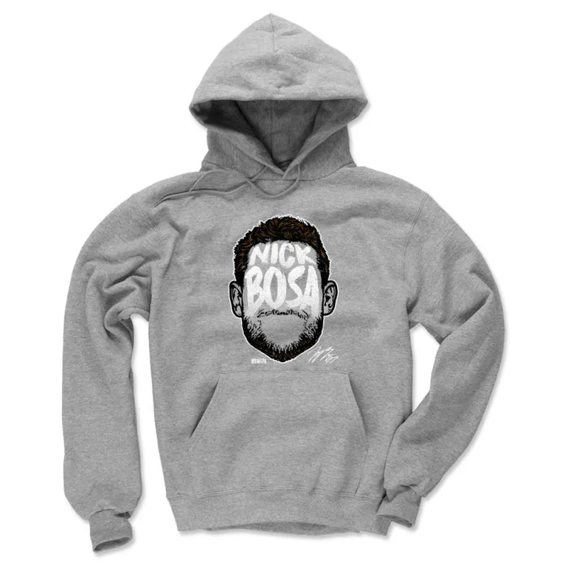 Nick Bosa Player Silhouette WHT sold by 500 Level