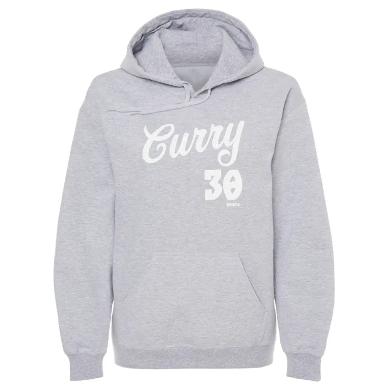 Steph Curry Golden State Script WHT sold by 500 Level