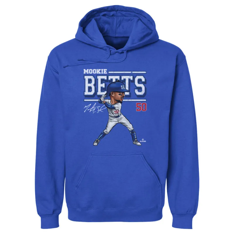 Mookie Betts Cartoon WHT sold by 500 Level