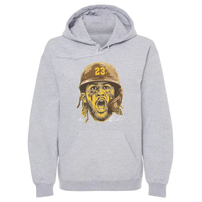 Fernando Tatis Jr. Scream WHT made by 500 Level