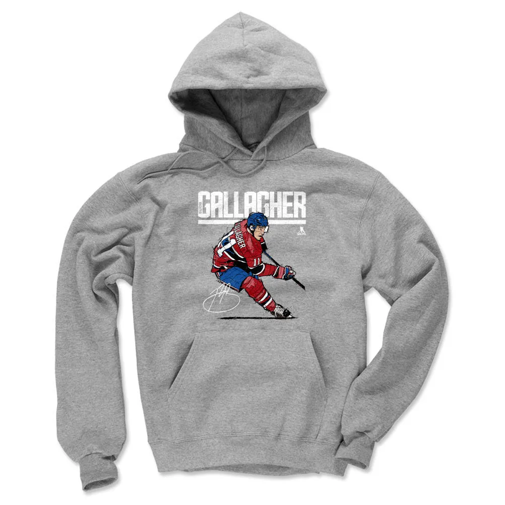 Brendan Gallagher Hyper R WHT sold by 500 Level product image thumbnail 2