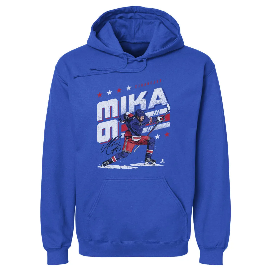 Mika Zibanejad Celebrate W WHT sold by 500 Level