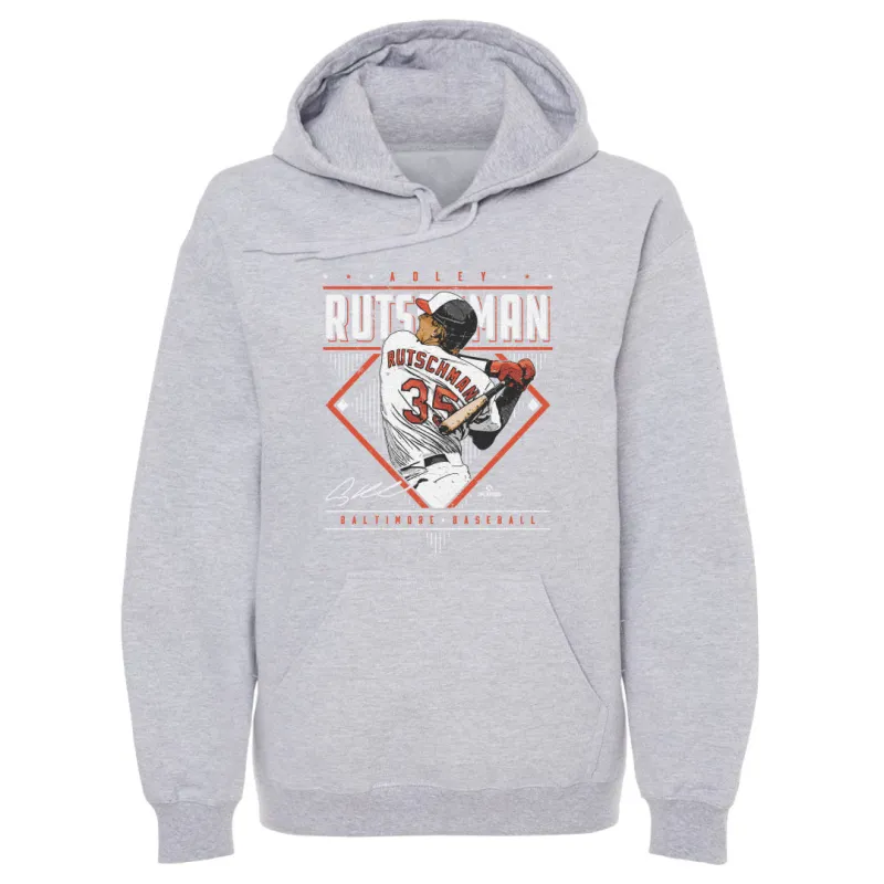 Adley Rutschman Baltimore Diamond Name WHT sold by 500 Level