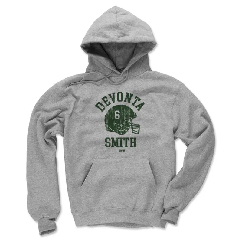 DeVonta Smith Philadelphia Helmet Font sold by 500 Level