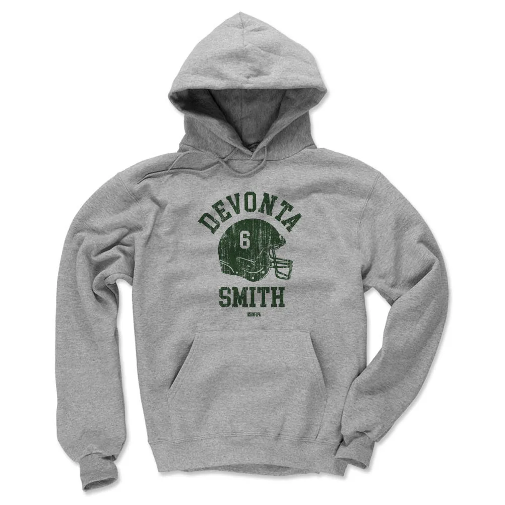 DeVonta Smith Philadelphia Helmet Font sold by 500 Level