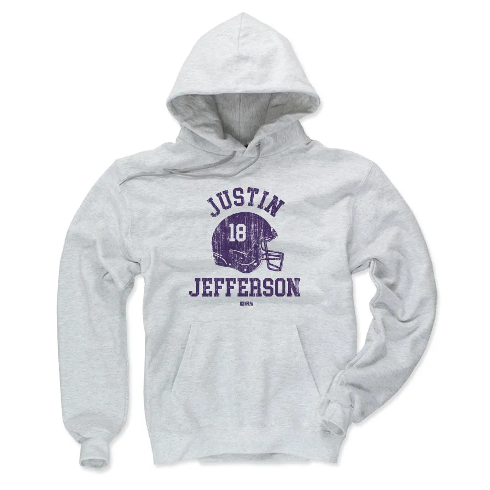 Justin Jefferson Minnesota Helmet Font sold by 500 Level product image thumbnail 3