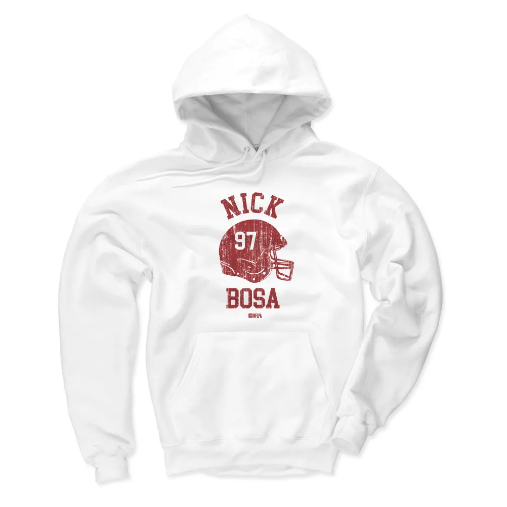 Nick Bosa San Francisco Helmet Font sold by 500 Level product image thumbnail 2
