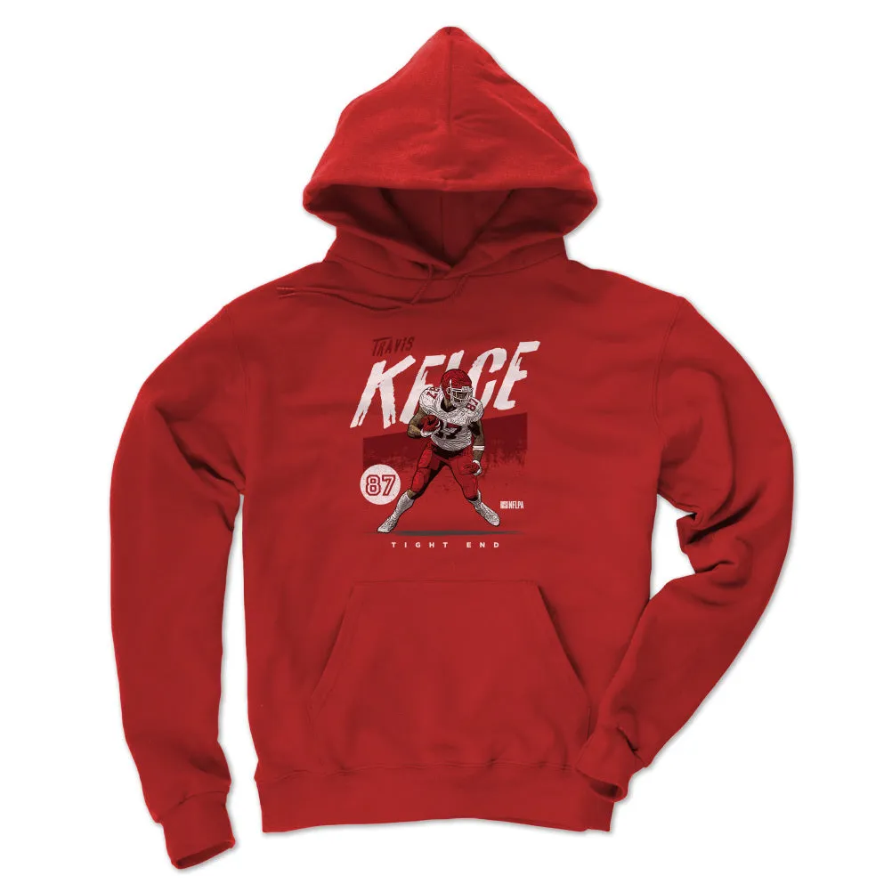Travis Kelce Kansas City Grunge WHT sold by 500 Level product image thumbnail 2