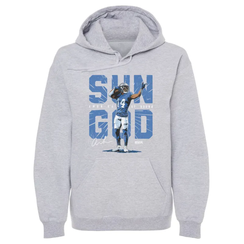 Amon-Ra St. Brown Detroit Sun God WHT made by 500 Level