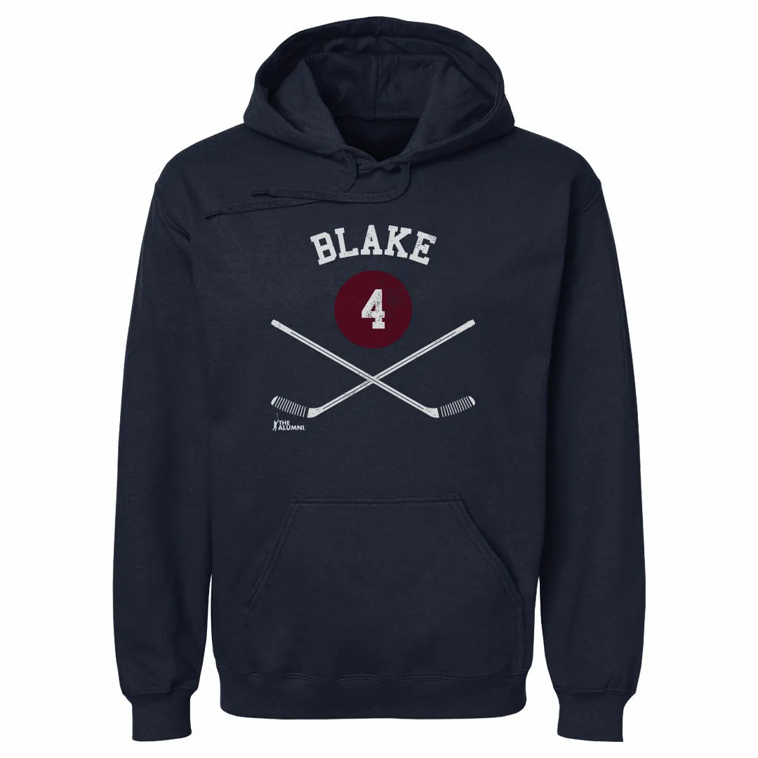 Rob Blake Colorado 4 Sticks WHT sold by 500 Level product image thumbnail 2