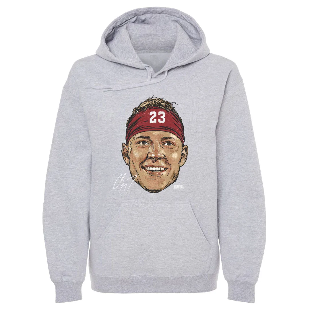 Christian McCaffrey San Francisco Smile WHT sold by 500 Level