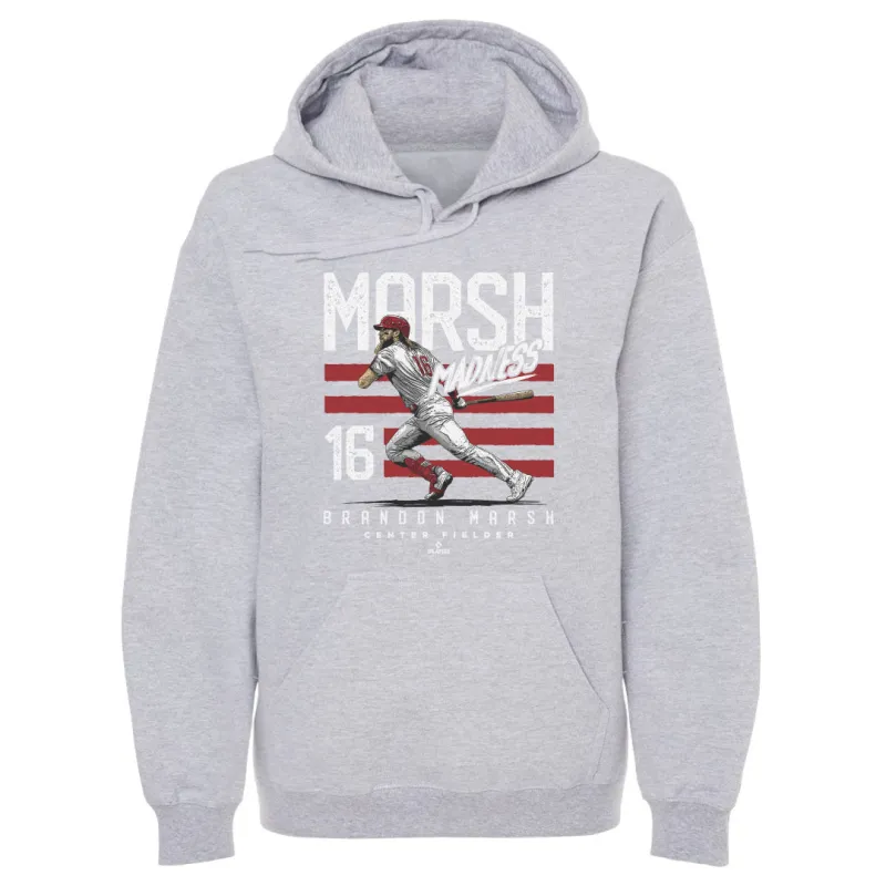 Brandon Marsh Philadelphia Marsh Madness Stripes WHT sold by 500 Level