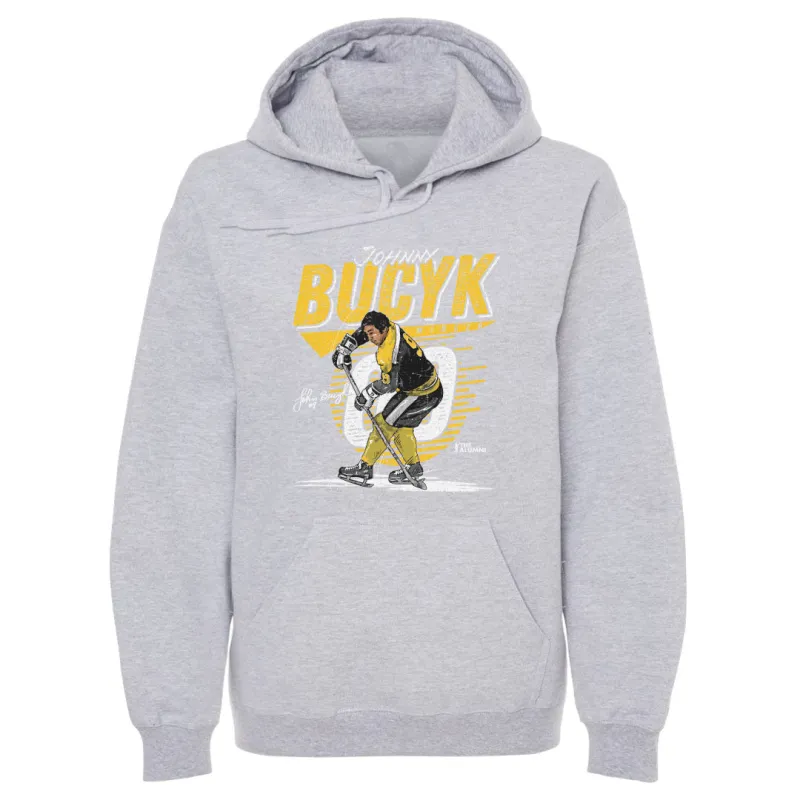 Johnny Bucyk Boston Comet WHT sold by 500 Level