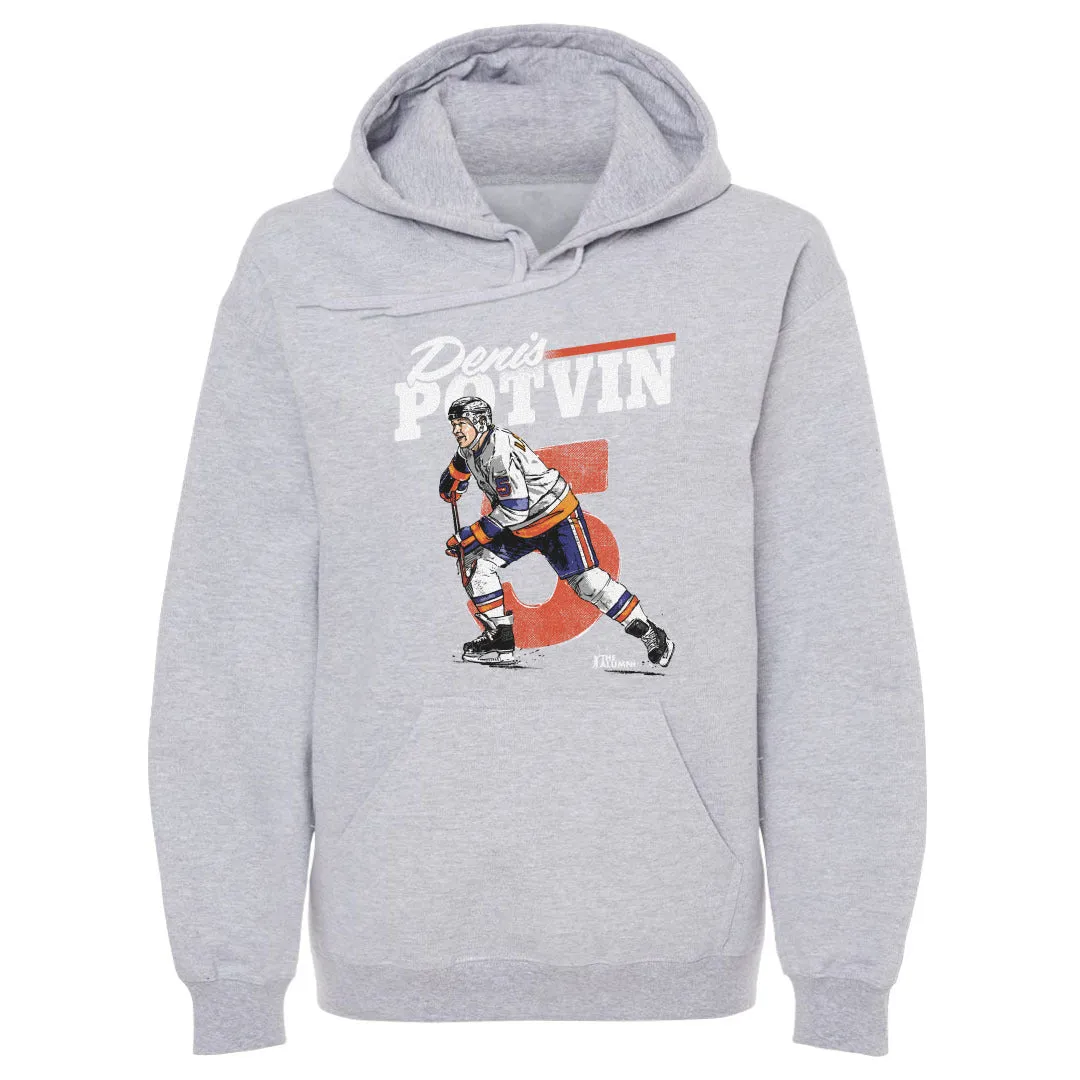 Denis Potvin New York I Retro WHT sold by 500 Level