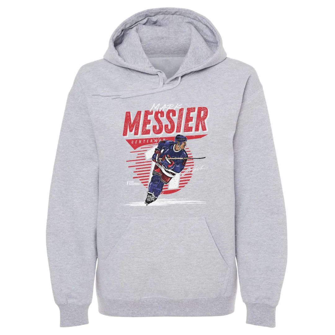 Mark Messier New York R Comet WHT sold by 500 Level