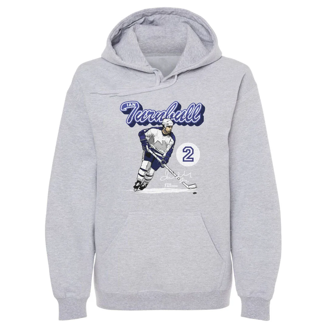 Ian Turnbull Toronto Retro Script WHT sold by 500 Level