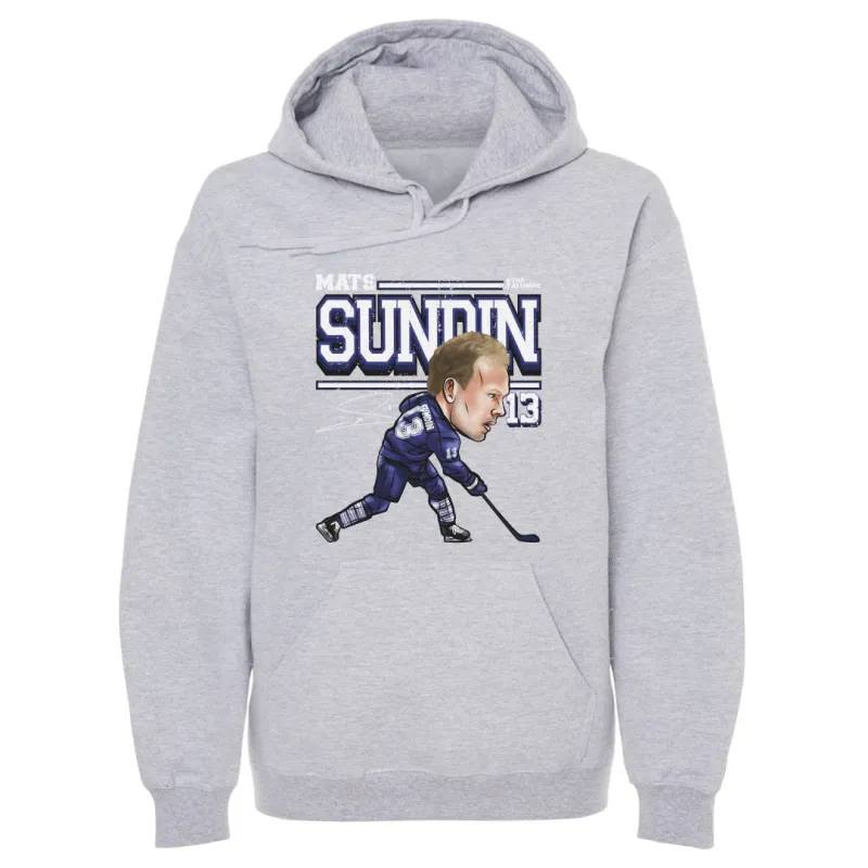 Mats Sundin Toronto Cartoon WHT sold by 500 Level