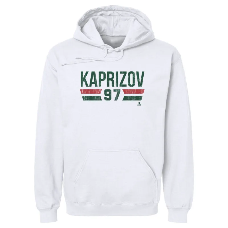 Kirill Kaprizov Minnesota Font sold by 500 Level