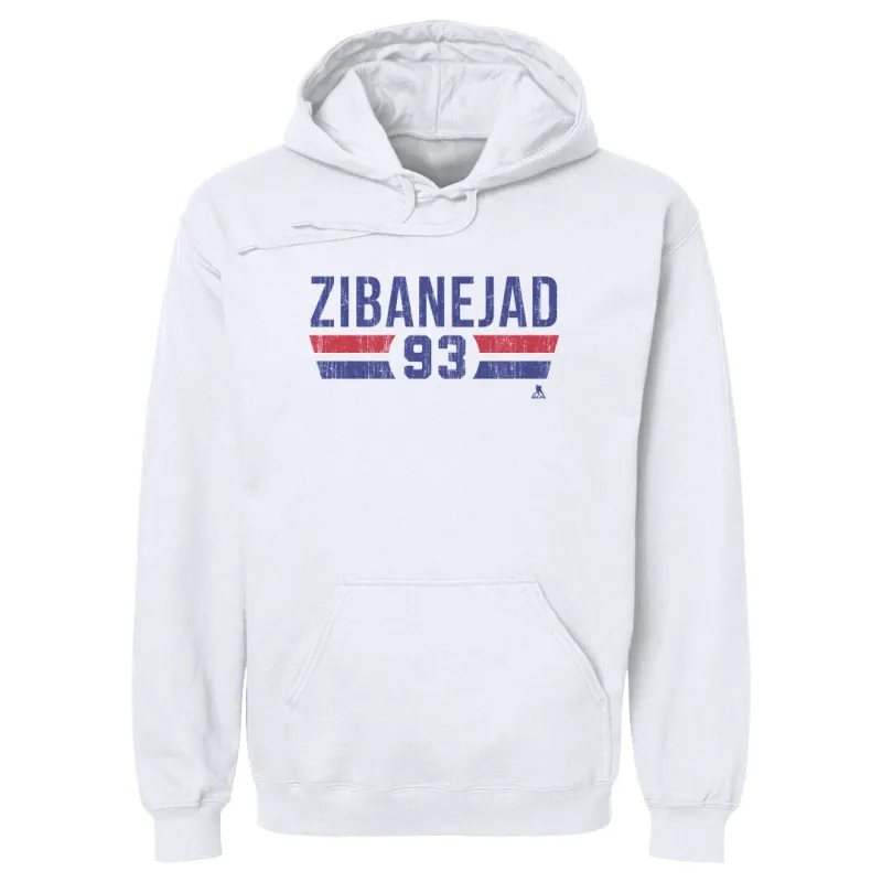 Mika Zibanejad New York R Font sold by 500 Level