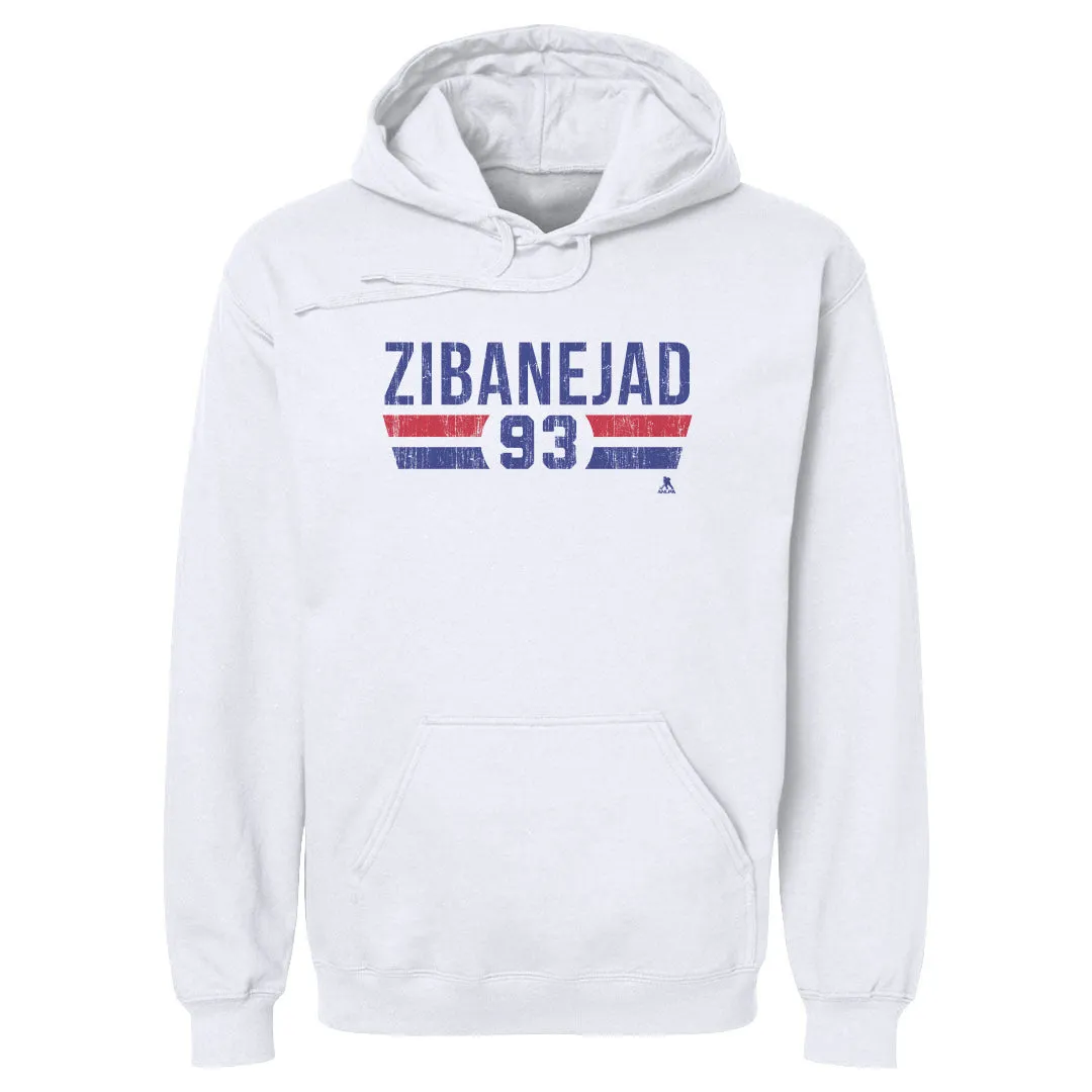 Mika Zibanejad New York R Font sold by 500 Level
