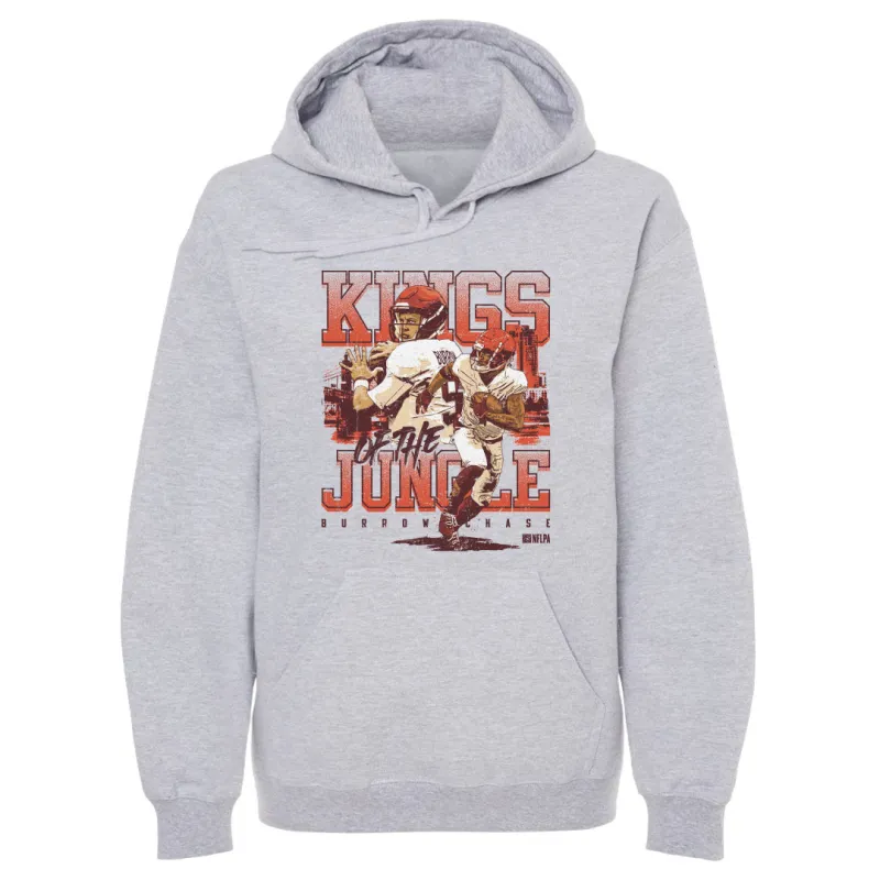 Joe Burrow & Ja'Marr Chase Cincinnati Kings Of The Jungle WHT sold by 500 Level