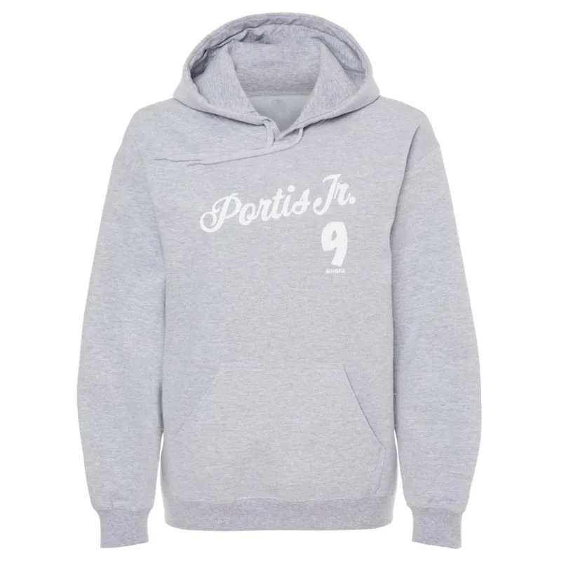 Bobby Portis Milwaukee Script WHT sold by 500 Level