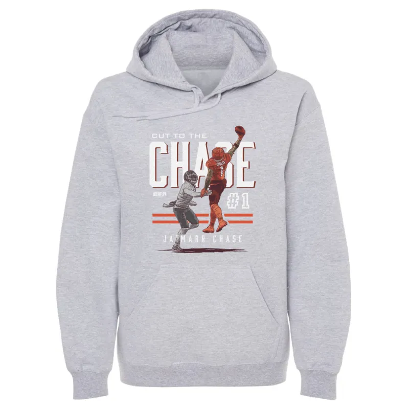 Ja'Marr Chase Cincinnati One-Hand-Catch WHT sold by 500 Level