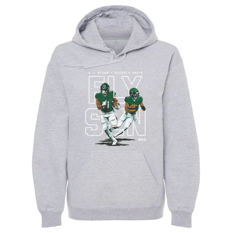 A.J. Brown & DeVonta Smith Philadelphia Fly SZN WHT sold by 500 Level