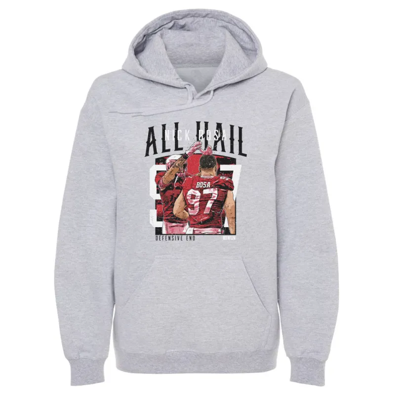 Nick Bosa San Francisco All Hail WHT sold by 500 Level