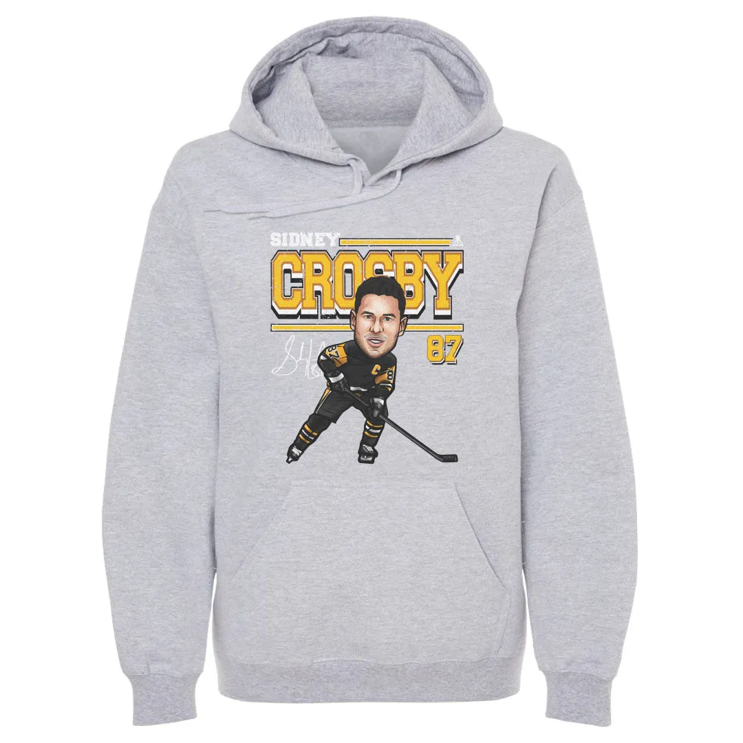 Sidney Crosby Pittsburgh Cartoon WHT sold by 500 Level