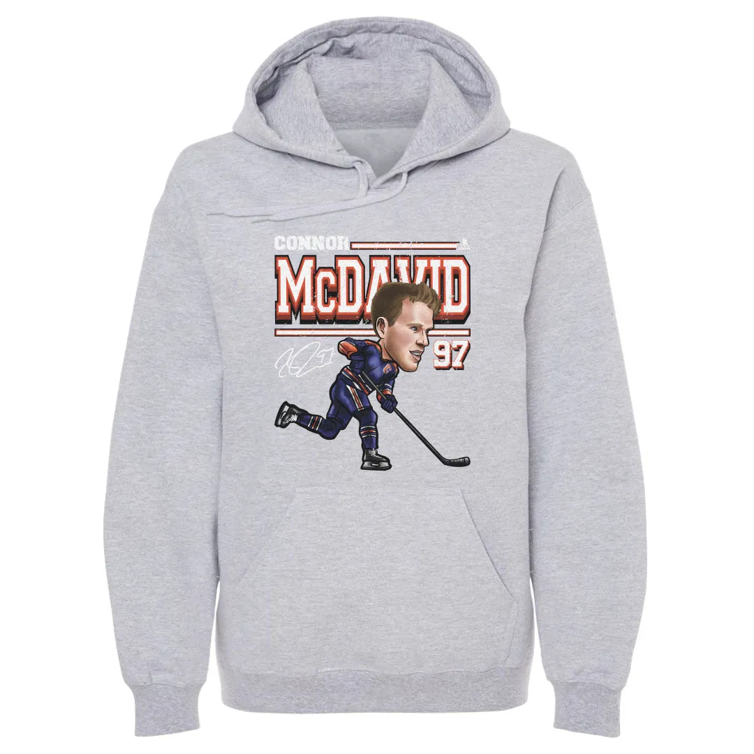Connor McDavid Edmonton Cartoon WHT sold by 500 Level