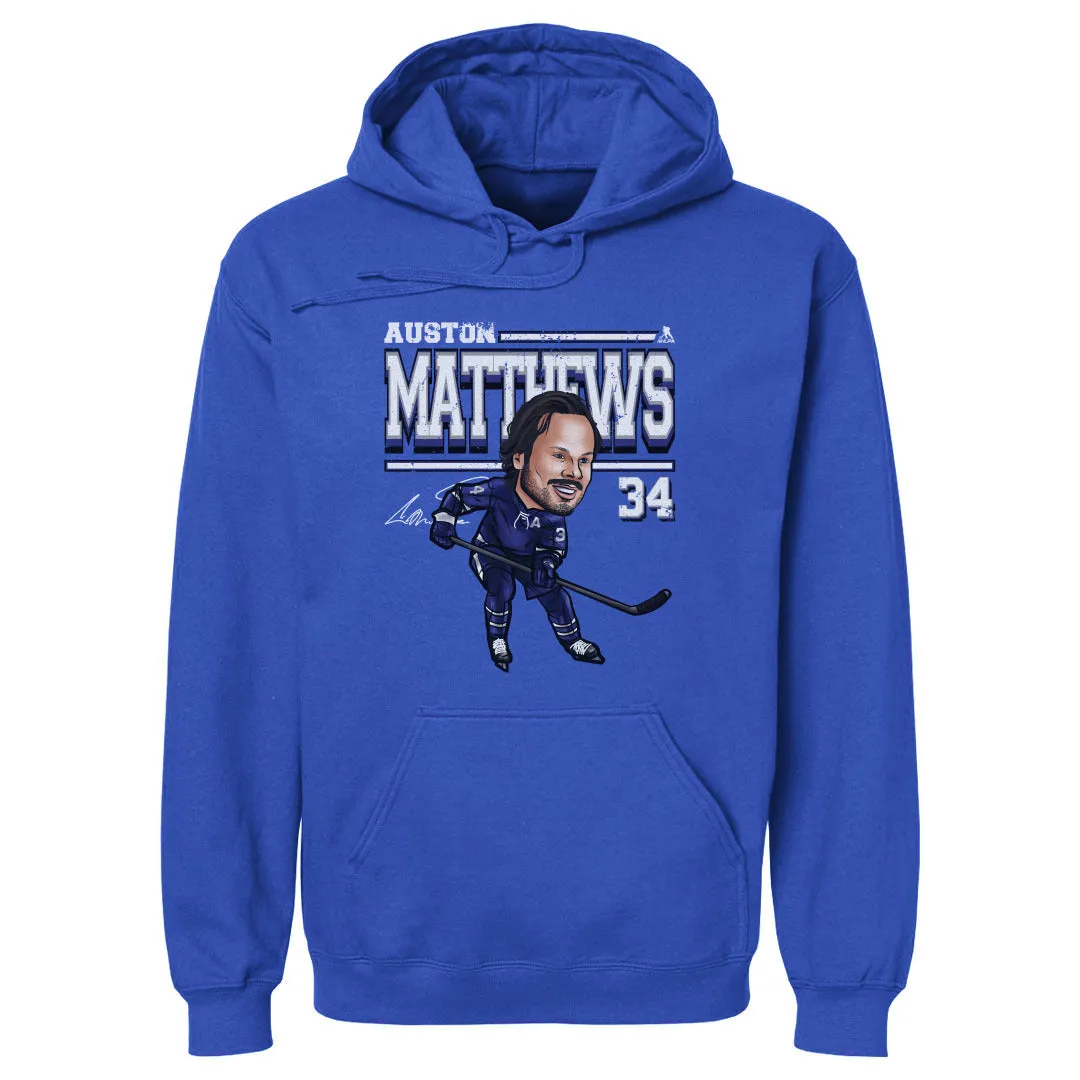 Auston Matthews Toronto Cartoon WHT sold by 500 Level