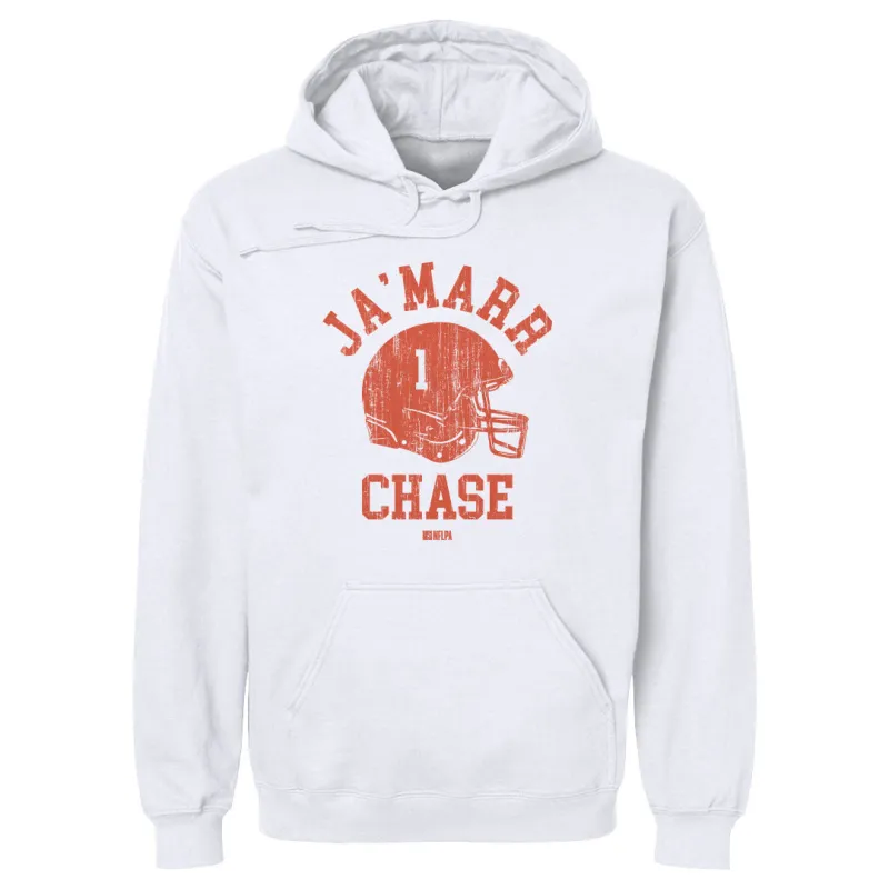 Ja'Marr Chase Cincinnati Helmet Font sold by 500 Level