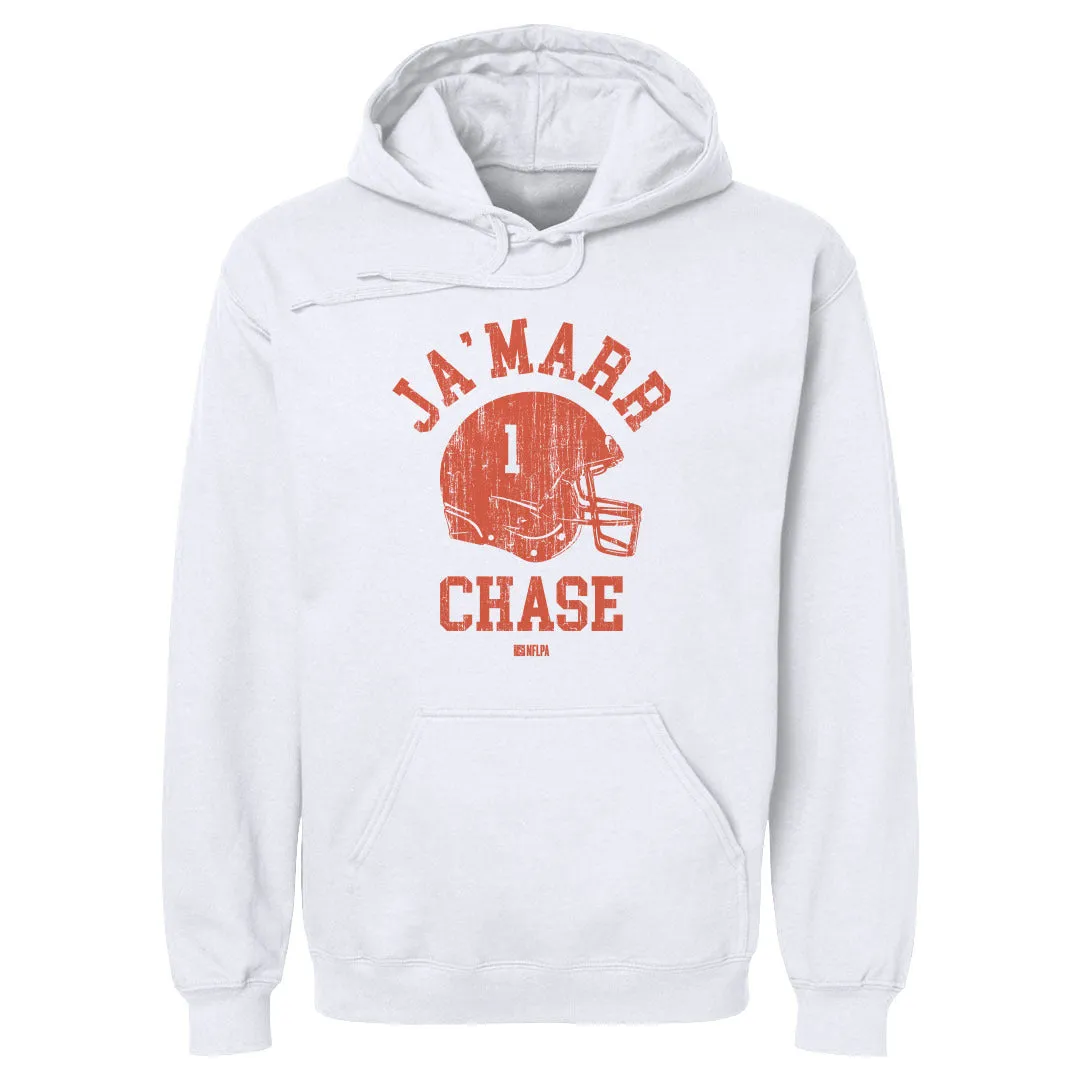 Ja'Marr Chase Cincinnati Helmet Font sold by 500 Level