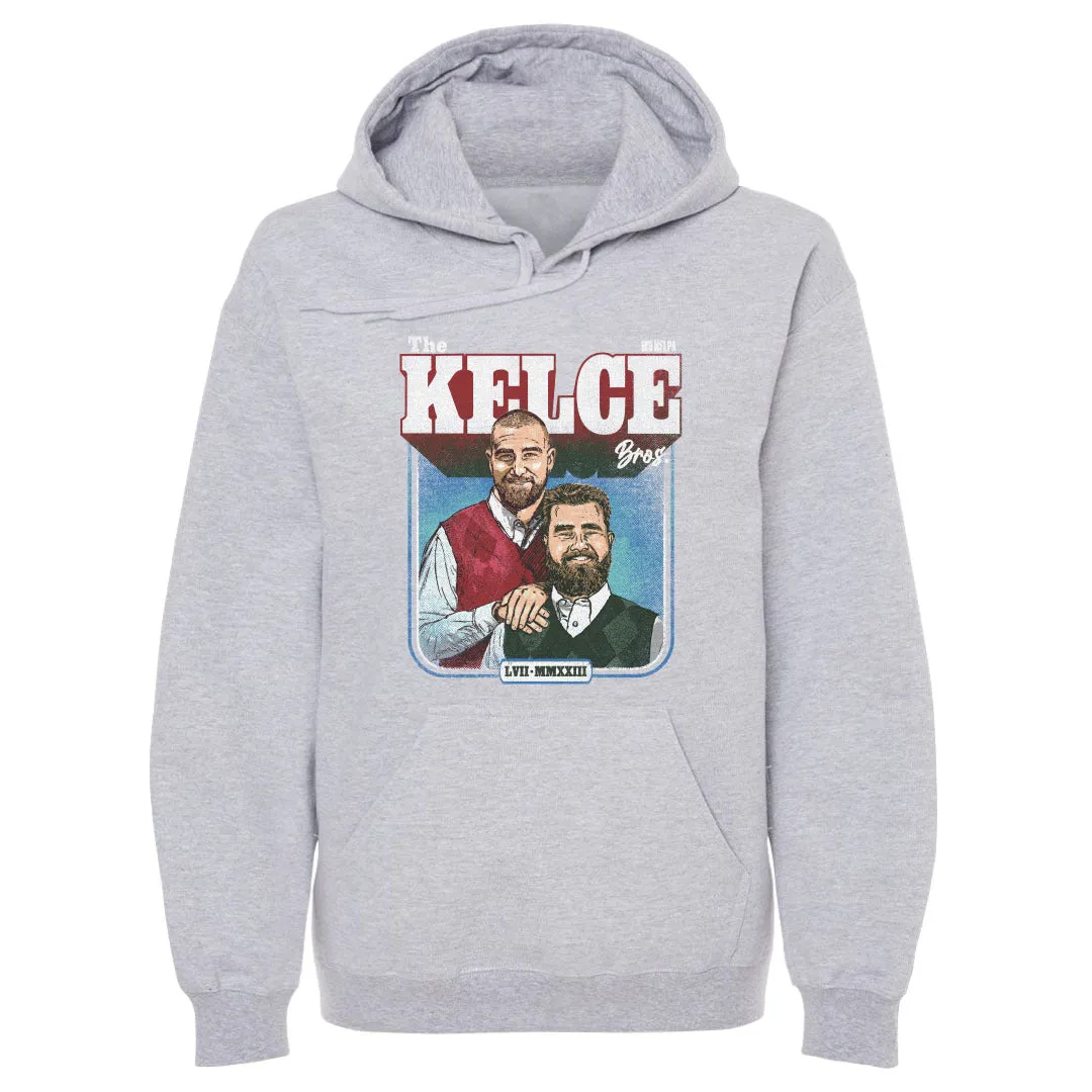 Jason Kelce & Travis Kelce The Kelce Bros WHT sold by 500 Level