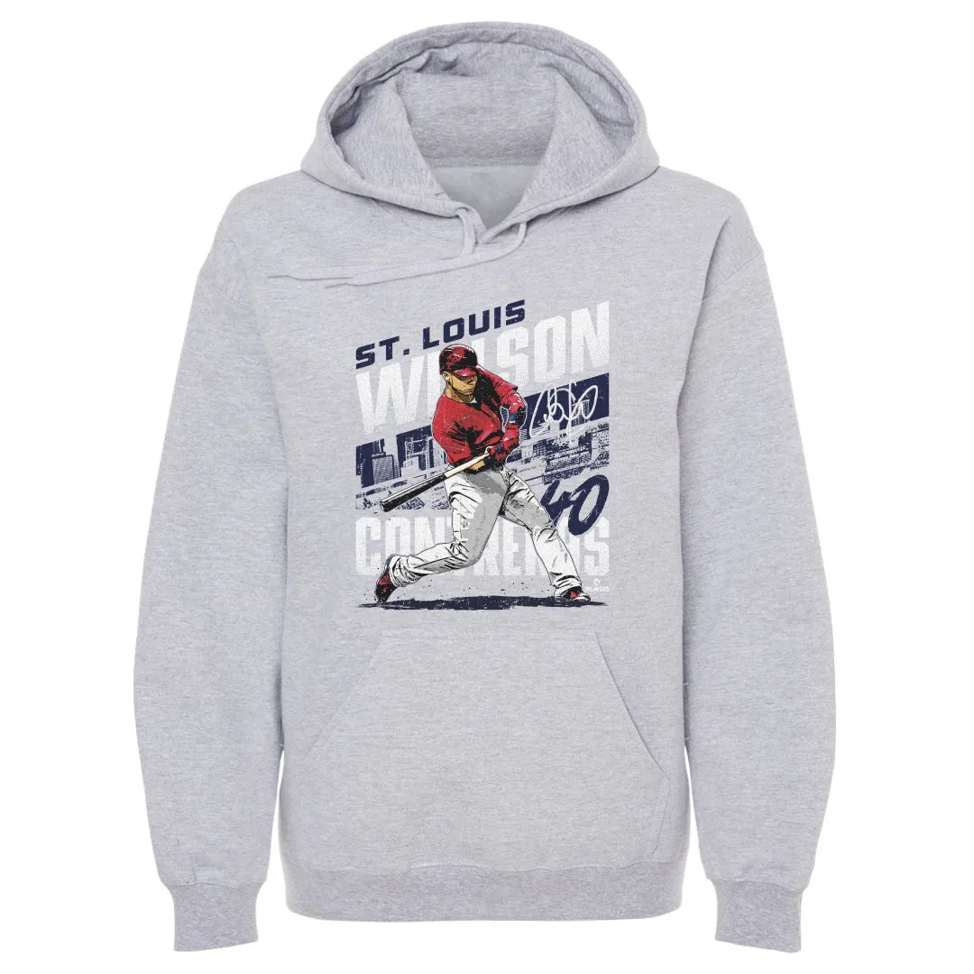 Willson Contreras St. Louis City Name WHT sold by 500 Level