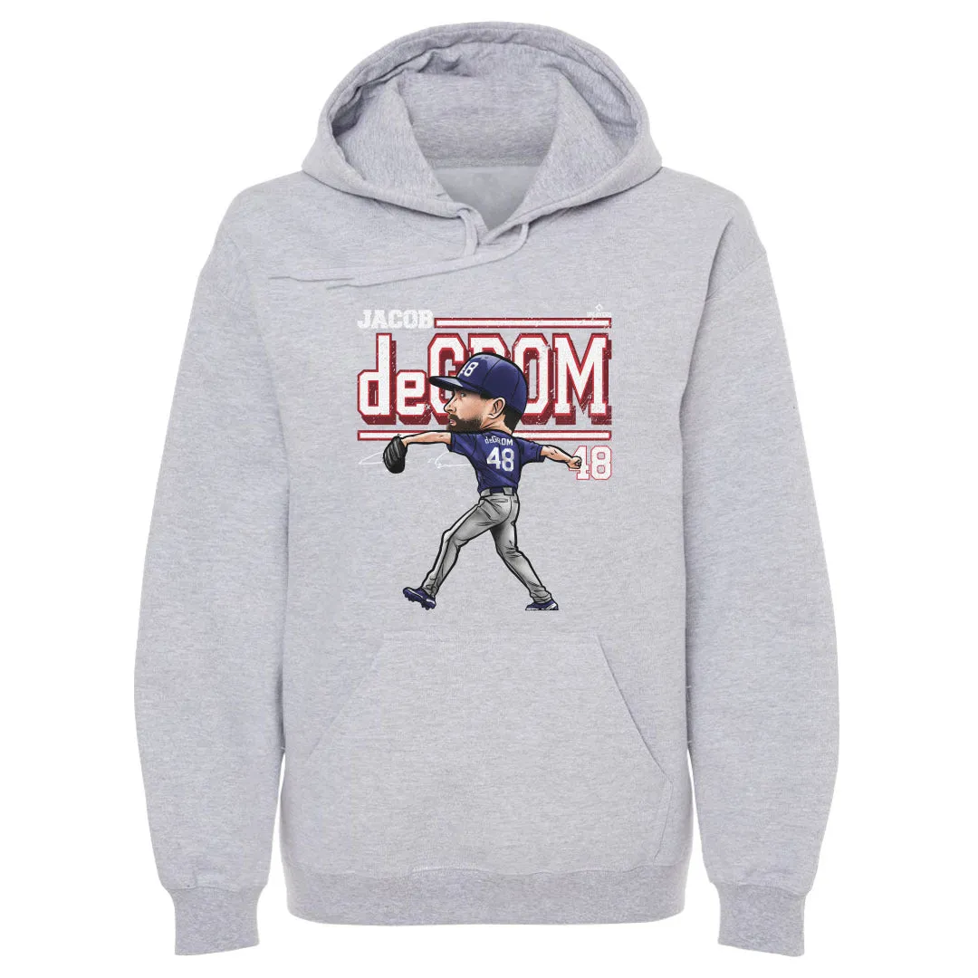 Jacob DeGrom Texas Cartoon WHT sold by 500 Level product image thumbnail 2