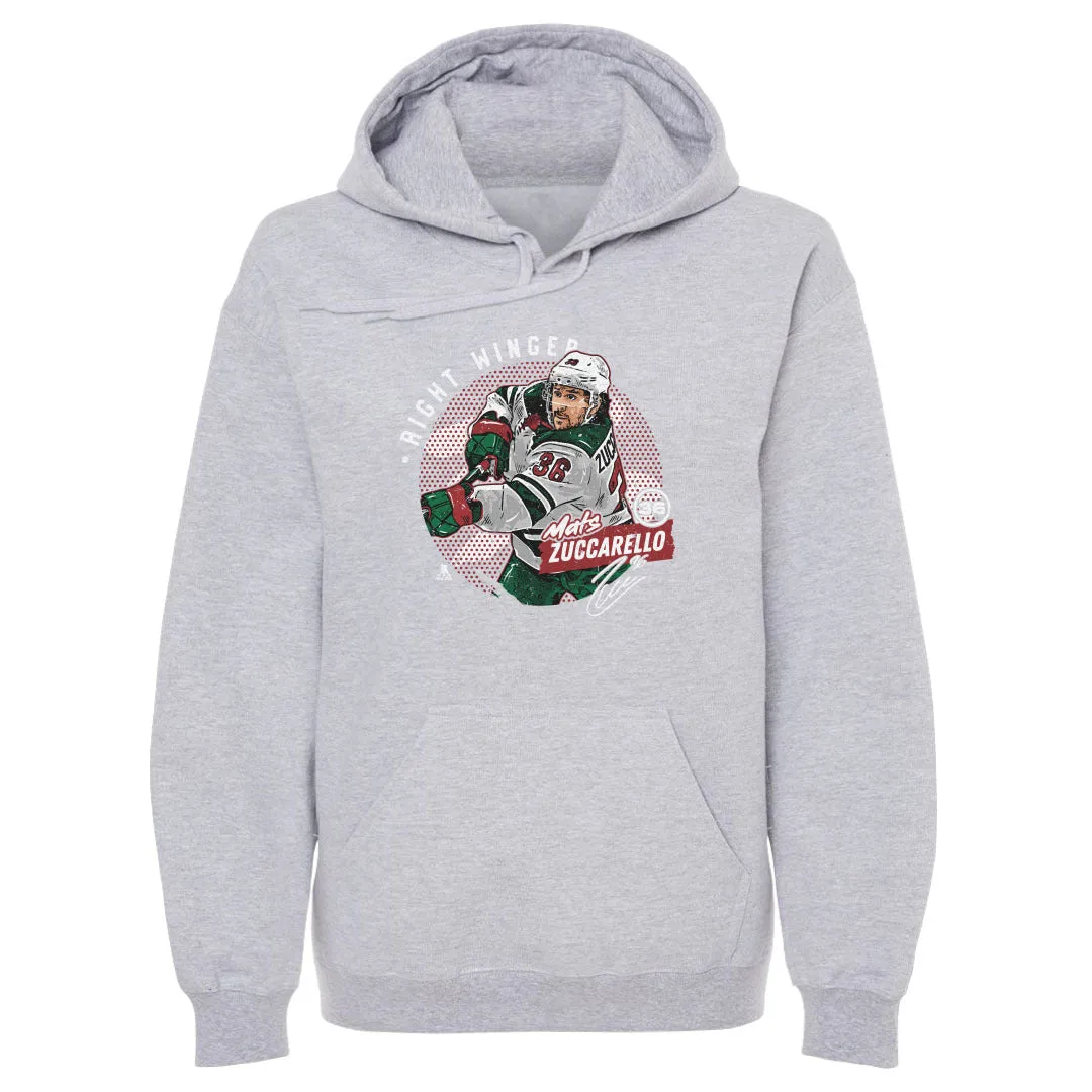 Mats Zuccarello Minnesota Dots WHT sold by 500 Level