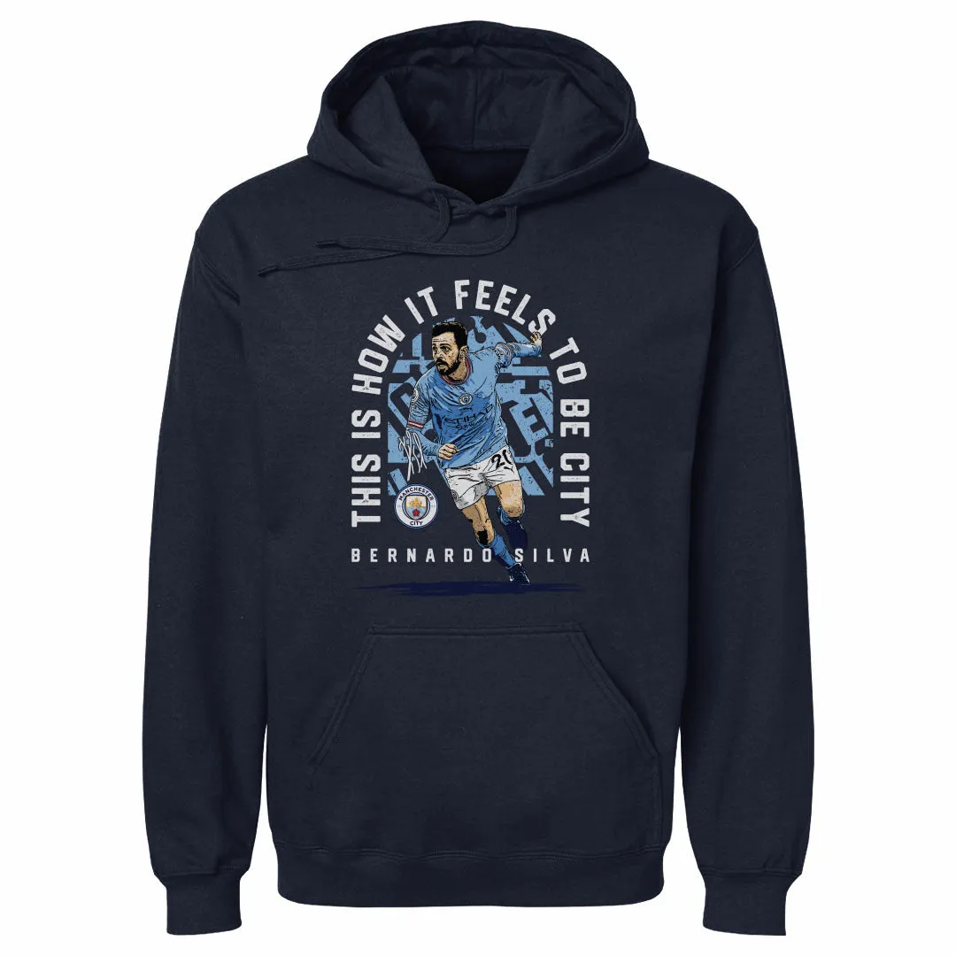 Bernardo Silva Manchester City To Be City WHT sold by 500 Level product image thumbnail 2