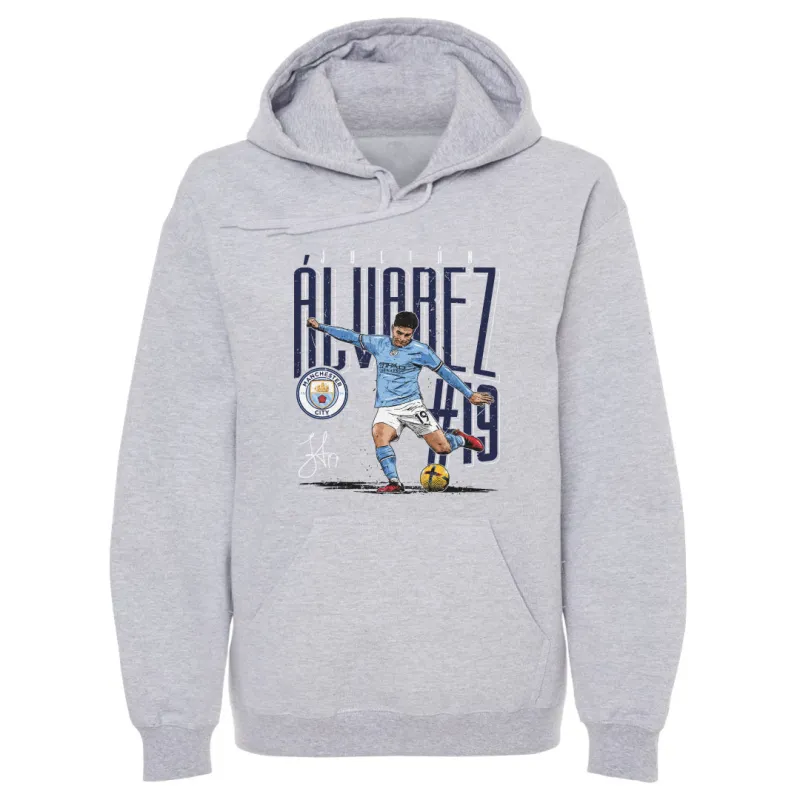 Julian Alvarez Manchester City Dash WHT made by 500 Level