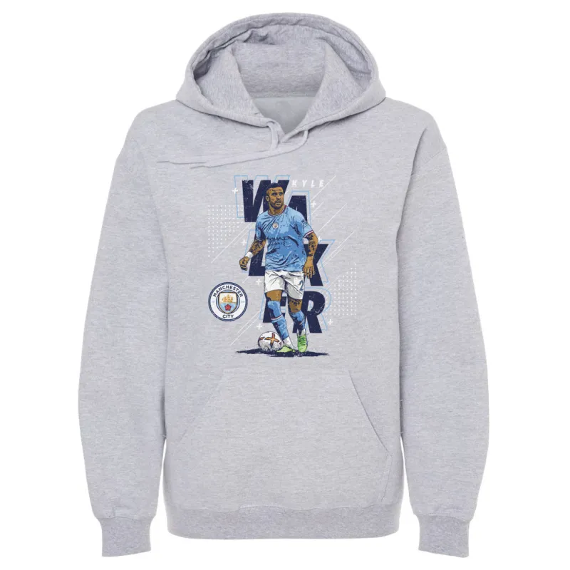 Kyle Walker Manchester City Abstract Name WHT sold by 500 Level