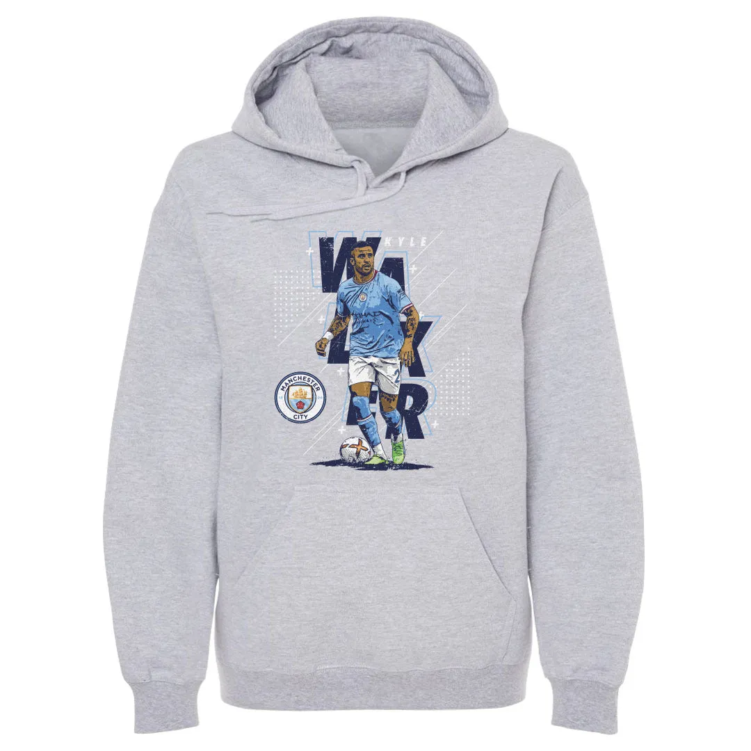 Kyle Walker Manchester City Abstract Name WHT sold by 500 Level