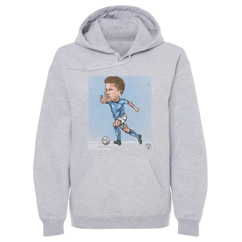 Kevin De Bruyne Manchester City Cartoon WHT sold by 500 Level