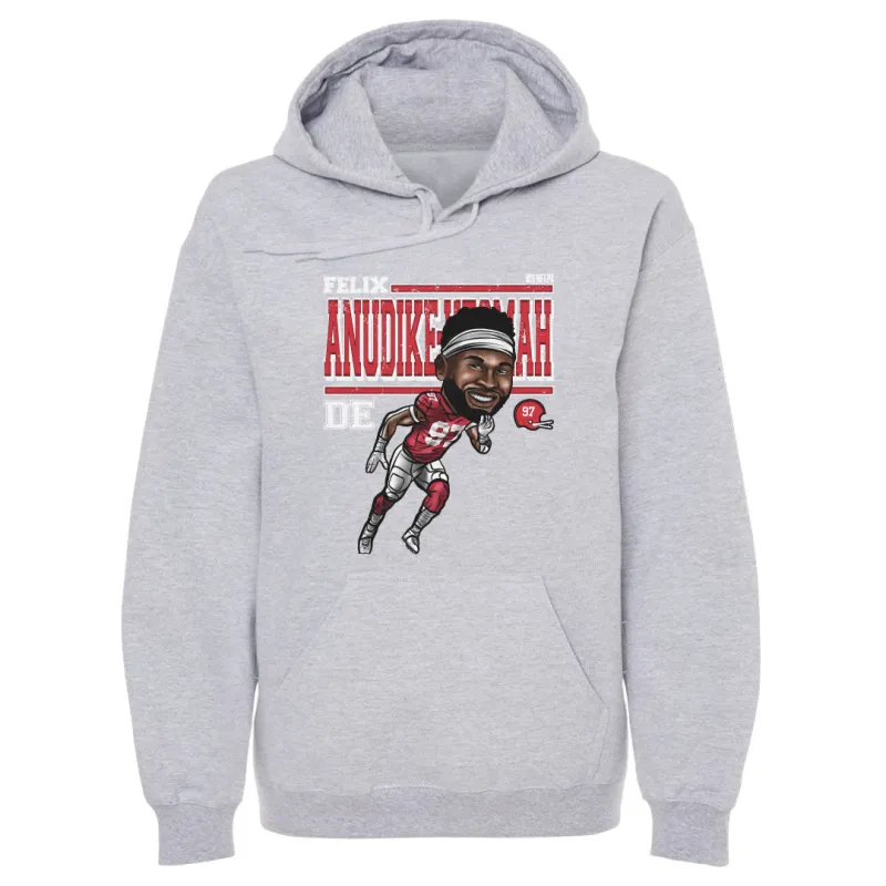 Felix Anudike-Uzomah Kansas City Cartoon WHT sold by 500 Level