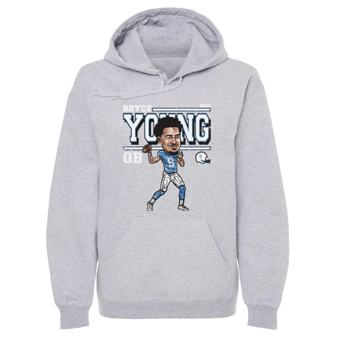 Bryce Young Carolina Cartoon WHT sold by 500 Level